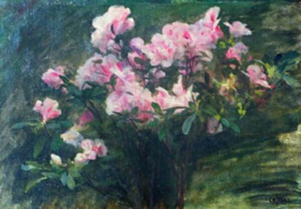 Study of Azaleas by Charles-Amable Lenoir, hand-painted oil painting reproduction