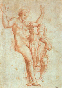Psyche Offering Venus the Water of Styx by Raphael Sanzio, hand-painted oil painting reproduction