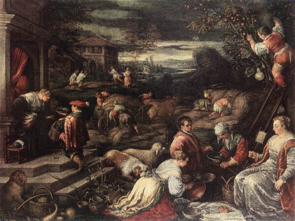 Summer by Francesco Bassano, hand-painted oil painting reproduction