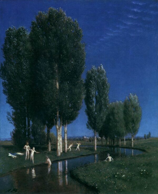 Summer by Arnold Böcklin, hand-painted oil painting reproduction