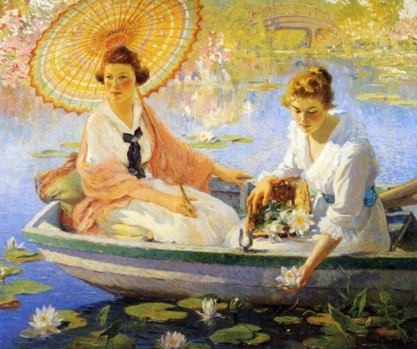 Summer by Colin Campbell Cooper, hand-painted oil painting reproduction