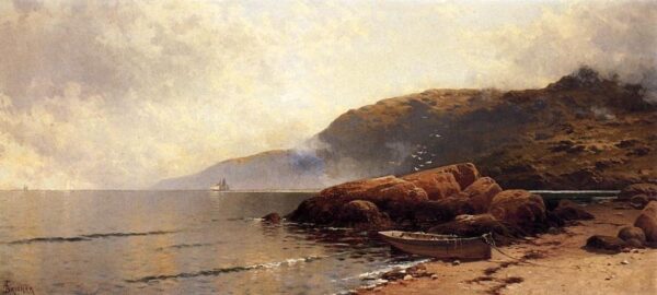 Summer Day at Grand Manan by Alfred Thompson Bricher, hand-painted oil painting reproduction