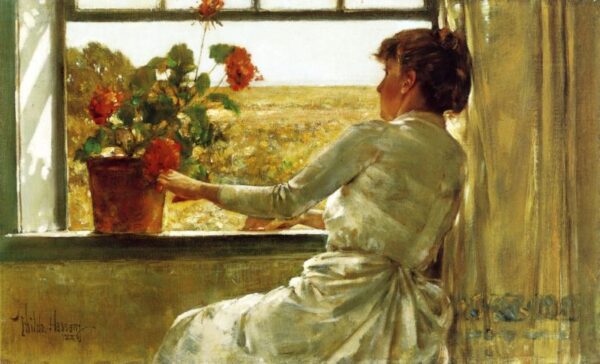 Summer Evening by Frederick Childe Hassam, hand-painted oil painting reproduction