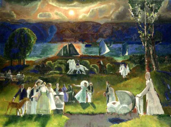 Summer Fantasy by George Bellows, hand-painted oil painting reproduction