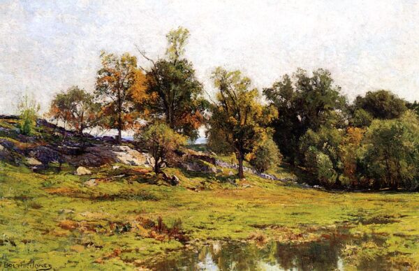 Summer Landscape by Hugh Bolton Jones, hand-painted oil painting reproduction