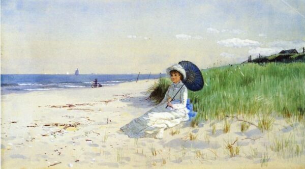 Summer Reverie by Alfred Thompson Bricher, hand-painted oil painting reproduction