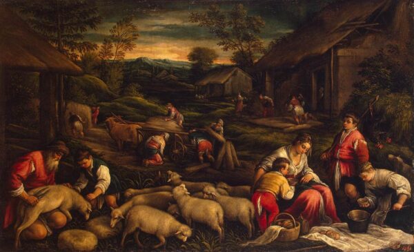 Summer b by Francesco Bassano, hand-painted oil painting reproduction