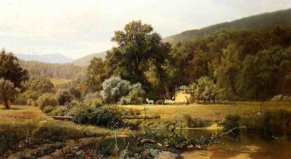 Summer in the Blue Ridge by Hugh Bolton Jones, hand-painted oil painting reproduction