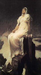 The Spirit of the Summit by Lord Frederick Leighton, hand-painted oil painting reproduction