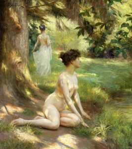 Sunlight by Julius LeBlanc Stewart, hand-painted oil painting reproduction