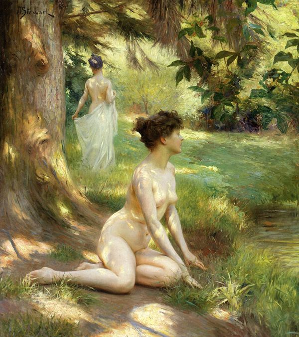 Sunlight by Julius LeBlanc Stewart, hand-painted oil reproduction