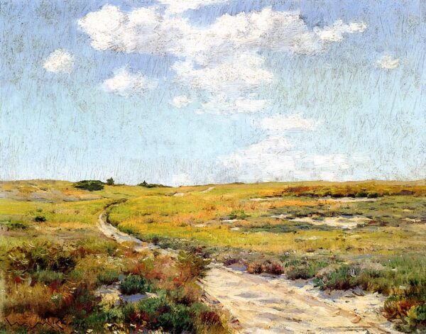 Sunny Afternoon, Shinnecock Hills by William Merritt Chase, hand-painted oil painting reproduction