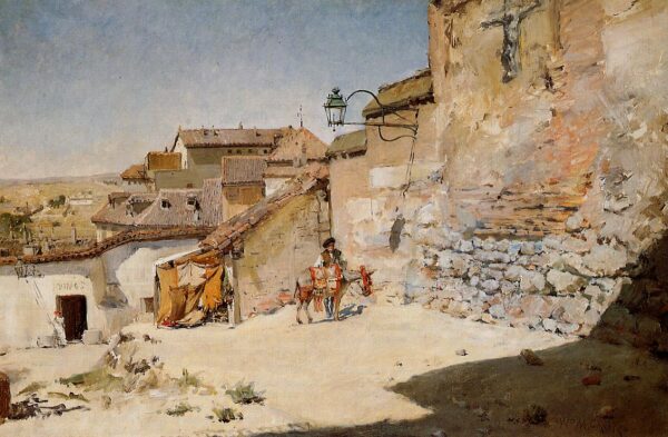 Sunny Spain by William Merritt Chase, hand-painted oil painting reproduction