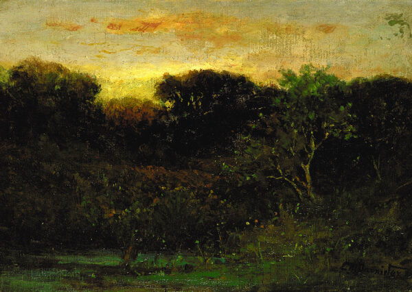 Sunrise by Edward Mitchell Bannister, hand-painted oil painting reproduction