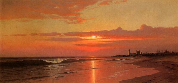 Sunrise – Marine View by Francis Silva, hand-painted oil painting reproduction