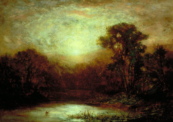 Sunset by Edward Mitchell Bannister, hand-painted oil painting reproduction