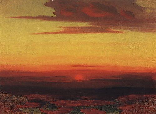 Sunset 1890 1895 by Arkhip Kuindzhi, hand-painted oil reproduction