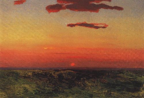 Sunset 1898 1908 by Arkhip Kuindzhi, hand-painted oil reproduction