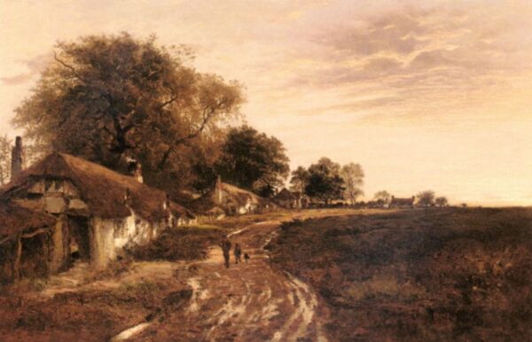 Sunshine After Rain by Benjamin Williams Leader, hand-painted oil painting reproduction
