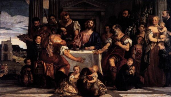 Supper in Emmaus by Paolo Veronese, hand-painted oil painting reproduction