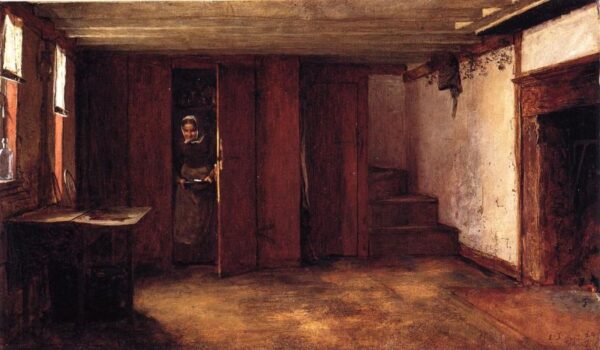 Susan Ray’s Kitchen – Nantucket by Eastman Johnson, hand-painted oil painting reproduction