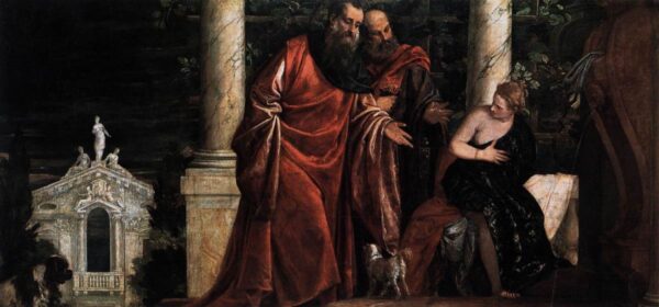 Susanna and the Elders by Paolo Veronese, hand-painted oil painting reproduction