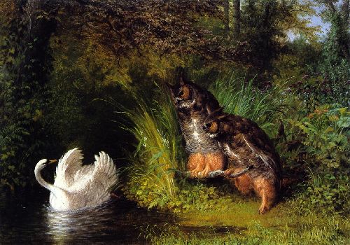 Susannah and the Elders by William Holbrook Beard, hand-painted oil reproduction