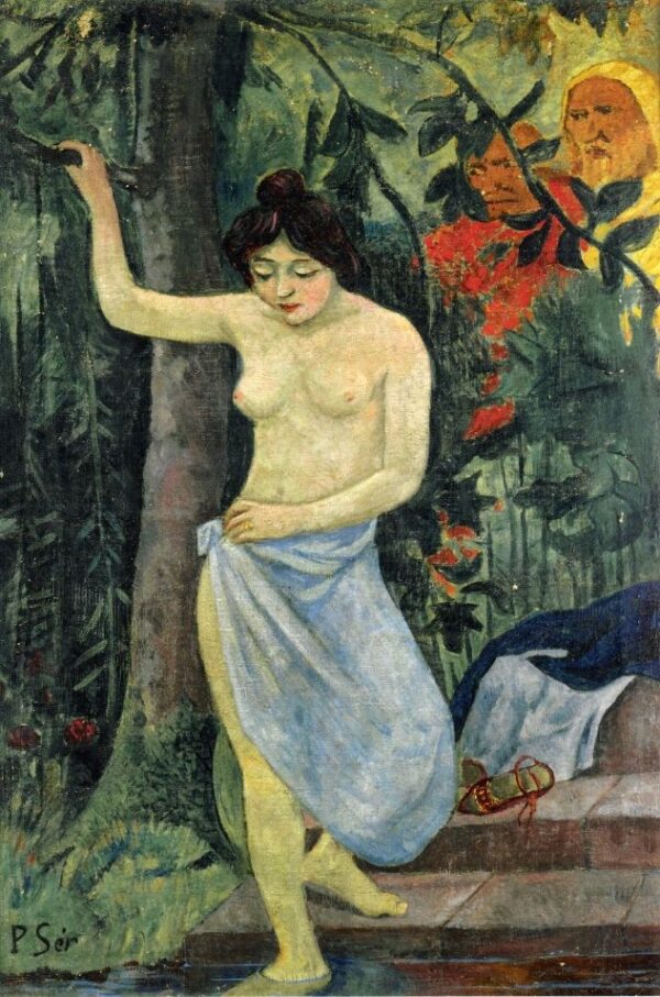 Suzanne and the Elders by Paul Sérusier, hand-painted oil painting reproduction