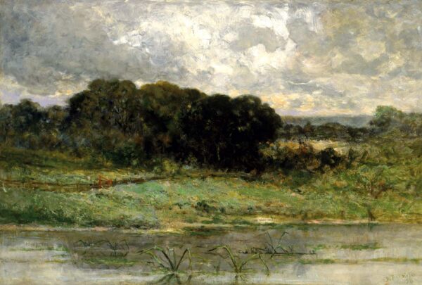 Swale Land by Edward Mitchell Bannister, hand-painted oil painting reproduction