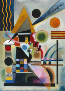 Swinging by Wassily Kandinsky, hand-painted oil painting reproduction