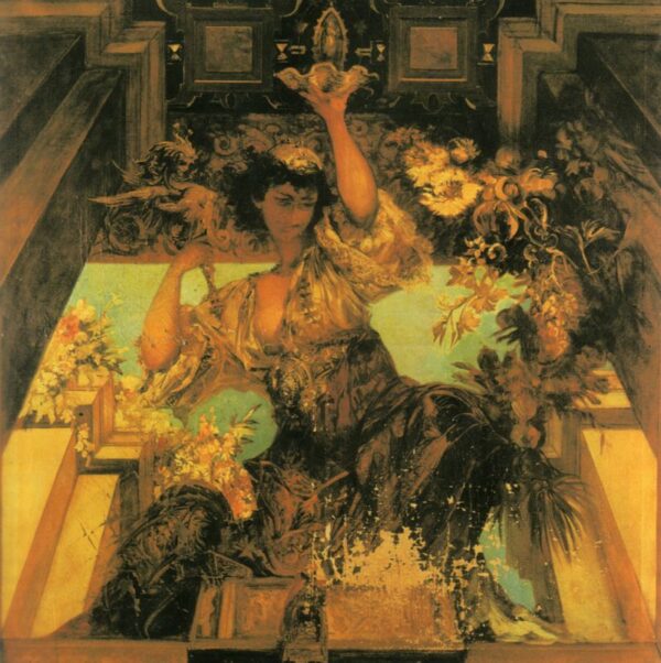 Symbol of the Merry Life by Hans Makart, hand-painted oil painting reproduction