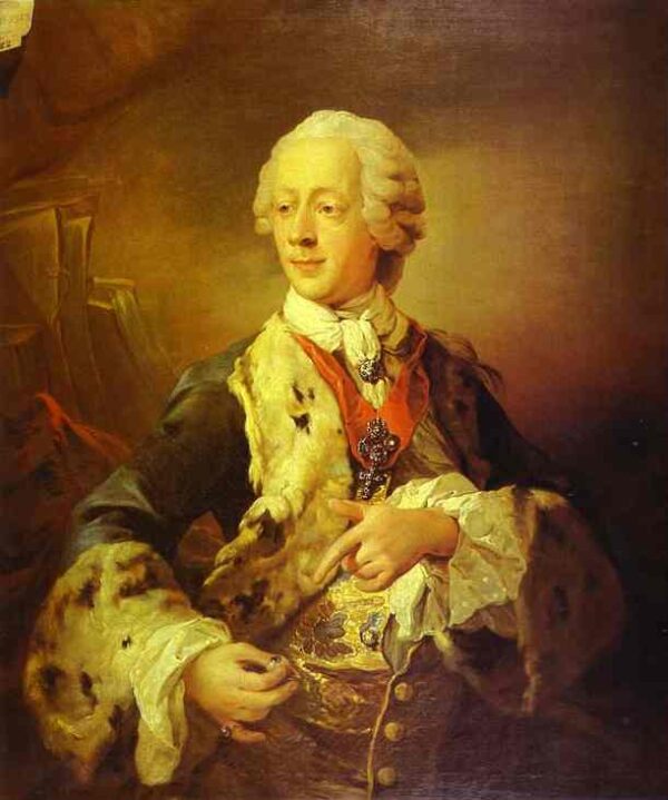 Portrait of the Oculist F. Tadini by Francesco Fontebasso, hand-painted oil painting reproduction