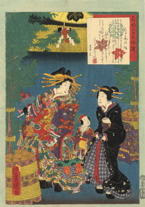 Takao by Utagawa Kunisada, hand-painted oil painting reproduction
