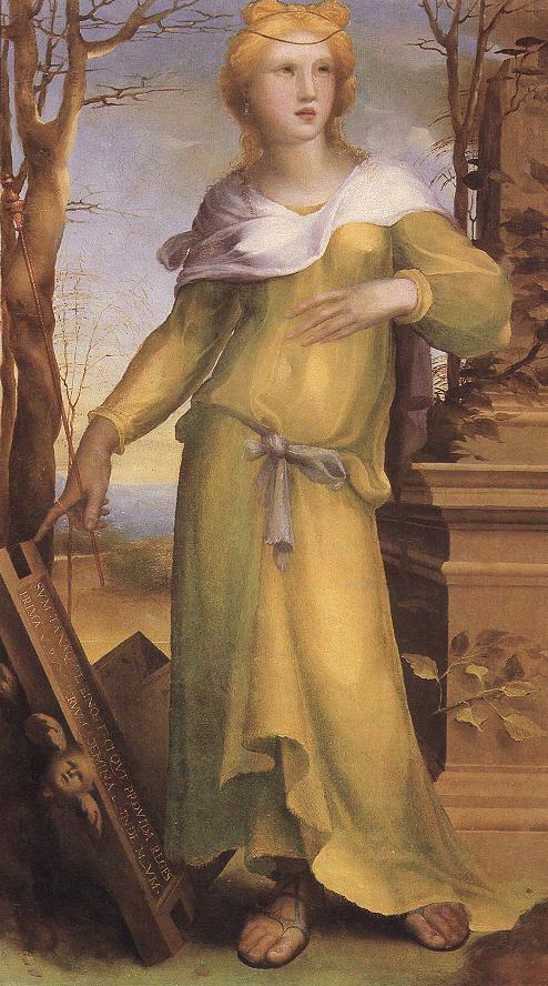 Tanaquil by Domenico Beccafumi, hand-painted oil reproduction