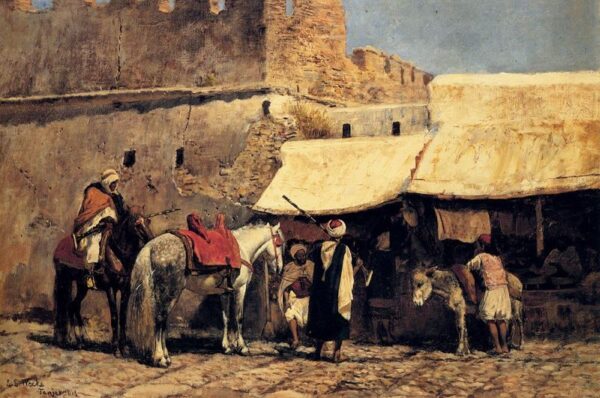 Tangiers by Edwin Lord Weeks, hand-painted oil painting reproduction