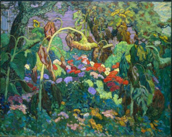Tangled Garden by J.E.H MacDonald, hand-painted oil painting reproduction