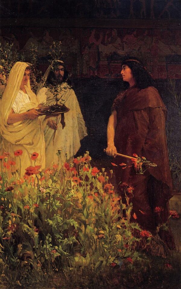 Tarquinius Superbus by Lawrence Alma-Tadema, hand-painted oil painting reproduction