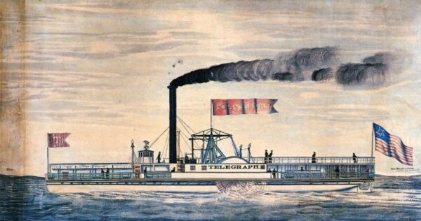 Telegraph by James Bard, hand-painted oil painting reproduction
