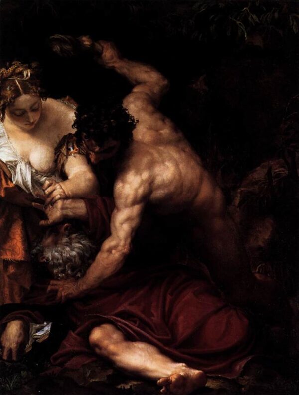 Temptation of St. Anthony by Paolo Veronese, hand-painted oil painting reproduction