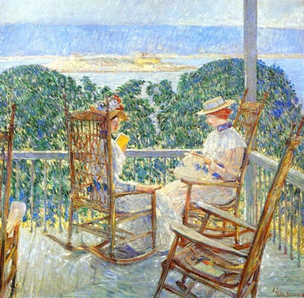 Ten Pound Island by Frederick Childe Hassam, hand-painted oil painting reproduction
