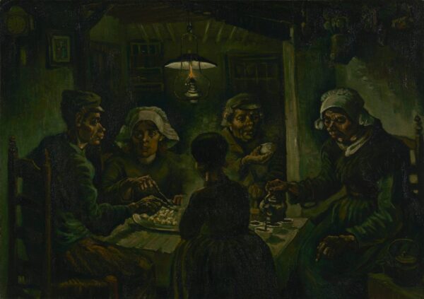 The Potato Eaters by Vincent van Gogh, hand-painted oil painting reproduction
