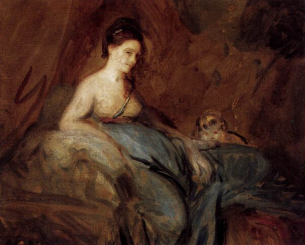 The Actress Kitty Fisher by Joshua Reynolds, hand-painted oil painting reproduction