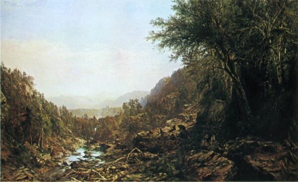 The Adirondacks by James McDougal Hart, hand-painted oil painting reproduction