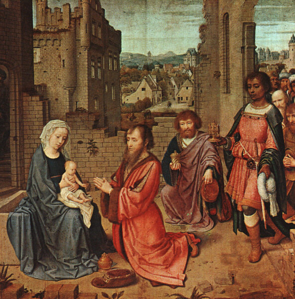 The Adoration Of Kings by Gerard David, hand-painted oil reproduction