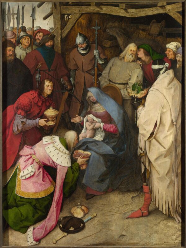 The Adoration of the Kings by Pieter Brueghel the Elder, hand-painted oil painting reproduction