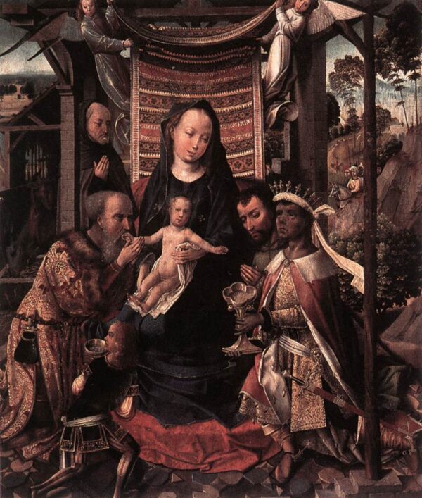 The Adoration of the Magi by Colijn de Coter, hand-painted oil painting reproduction