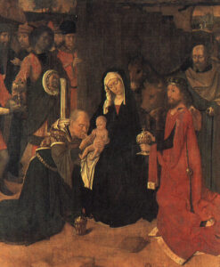The Adoration of the Magi by Gerard David, hand-painted oil painting reproduction