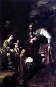 The Adoration of the Magi by Artemisia Gentileschi, hand-painted oil painting reproduction
