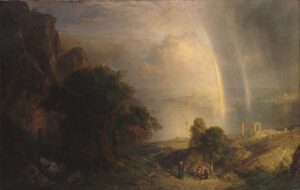 The Aegean Sea by Frederic Edwin Church, hand-painted oil painting reproduction