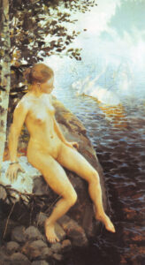 The Aino Myth by Akseli Gallen-Kallela, hand-painted oil painting reproduction